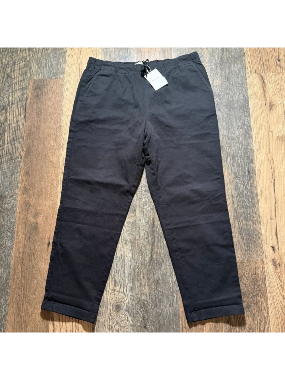 Everlane The Easy Barrel Pant Black Size XL NWT